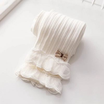 Tajice za djevojčice Odjeća za putovanja na otvorenom Hlače za djevojčice Studentska ležerna odjeća Čipkana mašna s volanima Pletene tajice za djecu Hlače