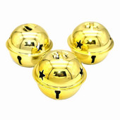 Jingle Bell võlusid suur kuldne kelluke jõulukell Vastupidavad kellad Dekoratsiooniehted Ripatskellad kassi kaelarihma jõuludeks