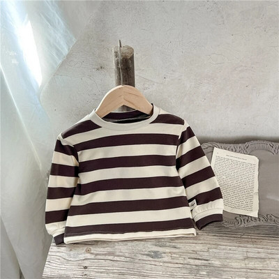 Proljetne hlače za dječake 2023. Dječje široke hlače s prtljažnikom + prugasta majica kratkih rukava za odjeću za djevojčice Jednobojni kombinezon za novorođenčad