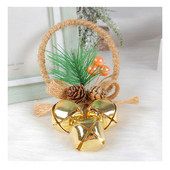 Jõulupuukella kaunistus peen töö ja atraktiivne jõulutalvisepühade sisekujundus SP99