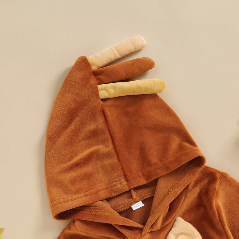 ma&baby 0-24M tänupüha vastsündinu imik, tüdrukud, väikelapse pikkade varrukatega kalkuni prindiga kombinesoon, mängukostüüm, kostüümid D05