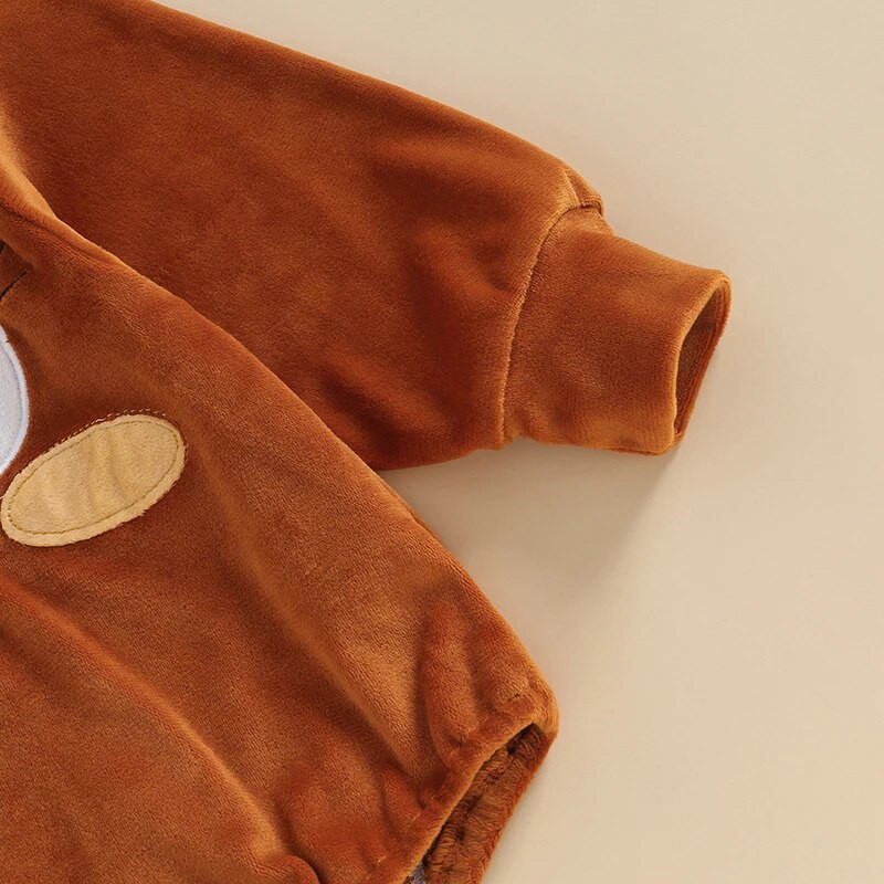 ma&baby 0-24M tänupüha vastsündinu imik, tüdrukud, väikelapse pikkade varrukatega kalkuni prindiga kombinesoon, mängukostüüm, kostüümid D05