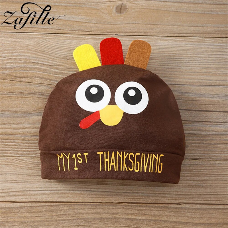 ZAFILLE First Thanksgiving Baby Outfits Patchwork Kombinezon za novorođenčad Odjeća za djevojčice Pureća beba gaćice Kostim za dječake