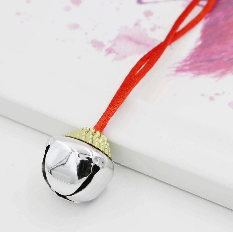 15gab 20mm 25mm Ziemassvētku zvana piekariņš Ziemassvētku eglīte, piekarināma krusta zvani, dekori, metāls, Ziemassvētku atmosfēra mājas festivālam