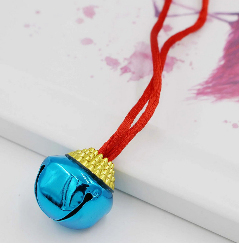 15gab 20mm 25mm Ziemassvētku zvana piekariņš Ziemassvētku eglīte, piekarināma krusta zvani, dekori, metāls, Ziemassvētku atmosfēra mājas festivālam