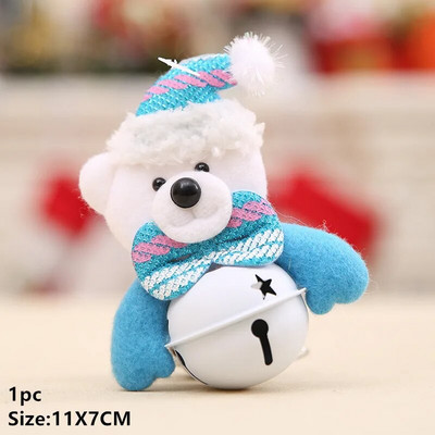 Božićno zvono Djed Mraz Zvono zvončića Zlato Srebro Školsko zvono Restoran Pozivno zvono Servis Potrepštine Božićni ukrasi