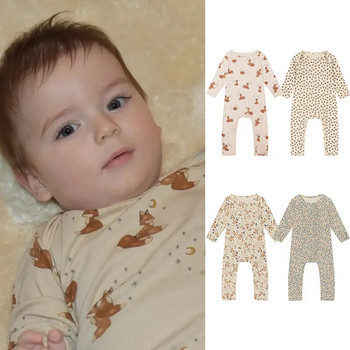 0-24 εκατομμυρίων νεογέννητο παιδικό μωρό αγόρια κορίτσια Ρούχα New Born Baby Romper Βαμβακερή μακρυμάνικη φόρμα Χαριτωμένα γλυκά κοστούμια