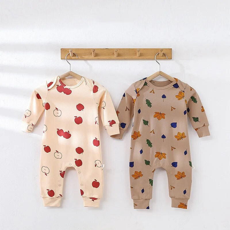 0-24 M jaundzimušā zīdaiņa bikses, zēni, meitenes, drēbītes ar garām piedurknēm, kokvilnas pavasara siksniņas.