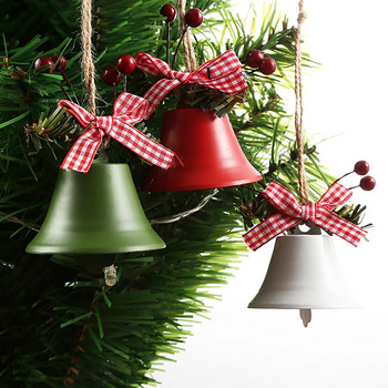 1 Pc Ανοιχτά Χριστουγεννιάτικα κουδούνια Κρεμαστά Χριστουγεννιάτικα Διακοσμητικά 2024 Δέντρο Κρεμαστό Στολίδι Metal Jingle Bells Γιορτινή διακόσμηση