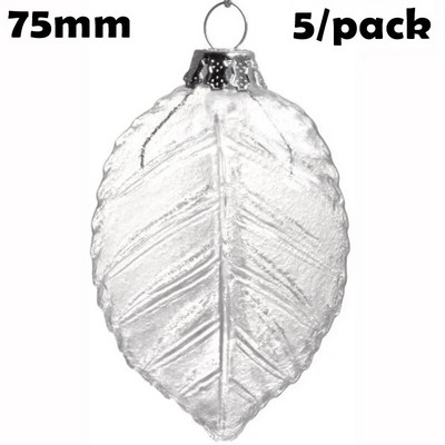 Akció - 5 db x barkácsolható, festhető otthoni esküvői karácsonyi dekoráció díszgolyó 50 mm-es üveg tojás