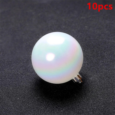 10 kom božićna ukrasna kugla prozirna 4/5/6 cm plastična ružičasta bijela šarena kugla s mjehurićima ukras rođendanska zabava svadbeni dekor