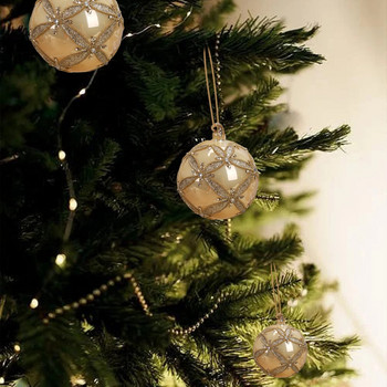 1 ΤΕΜ. Γυάλινη Κίτρινη Χριστουγεννιάτικη Μπάλα 9/11/13cm Στολίδι DIY Πρωτοχρονιάτικο Δώρο Δώρο Χριστουγεννιάτικο Δέντρο Κρεμαστό στολίδι