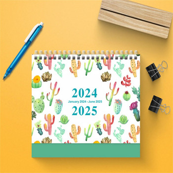 2024 Αγγλικά Creative Simple Desk Calendar 18 Months 365 Days Wall Pocket Calendar Big Desk Calendar 2022 Weird Calendar 2022