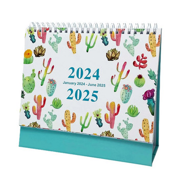 2024 Английски Creative Simple Настолен календар 18 месеца 365 дни Стенен джобен календар Голям настолен календар 2022 Weird Calendar 2022