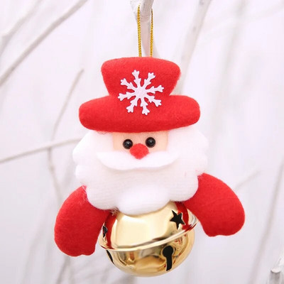 Prekrasna zvončića Medvjedić Božićni ukrasi za zabavu Privjesci DIY rukotvorine Božićni ukrasi za drvce Mali dom Dječji dar Noel Decor