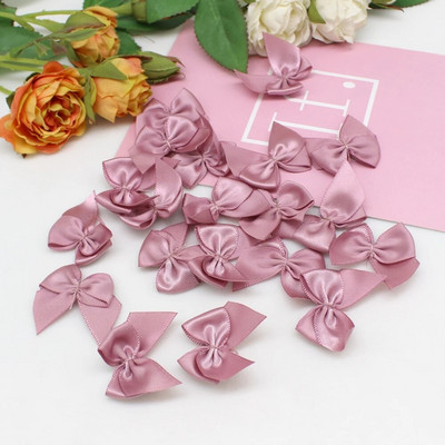 50 kom Ručne satenske vrpce Mašne Potrepštine za rukotvorine Dekoracija vjenčanja Pakiranje poklona Mašnice Šivanje pokrivala za glavu za rukotvorine DIY Božić