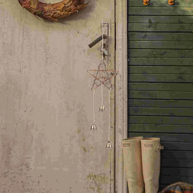 1Gb Fortune Bell Kulons Metāla zvana kulons Mājas dārzam Piekarināms zvana kulons