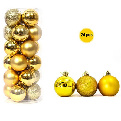 Jõulupallid Jõulupuukaunistused Jõulukaunistused 3cm/4cm/6cm/8cm Polüstüreenpall USA Uusaastakingitused Avaleht