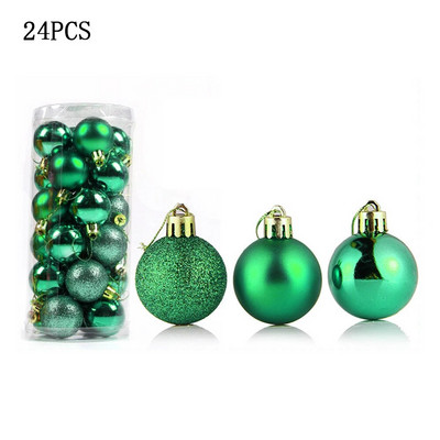 Jõulupallid Jõulupuukaunistused Jõulukaunistused 3cm/4cm/6cm/8cm Polüstüreenpall USA Uusaastakingitused Avaleht