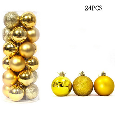 Jõulupallid Jõulupuukaunistused Jõulukaunistused 3cm/4cm/6cm/8cm Polüstüreenpall USA Uusaastakingitused Avaleht