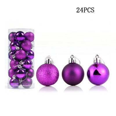 Jõulupallid Jõulupuukaunistused Jõulukaunistused 3cm/4cm/6cm/8cm Polüstüreenpall USA Uusaastakingitused Avaleht