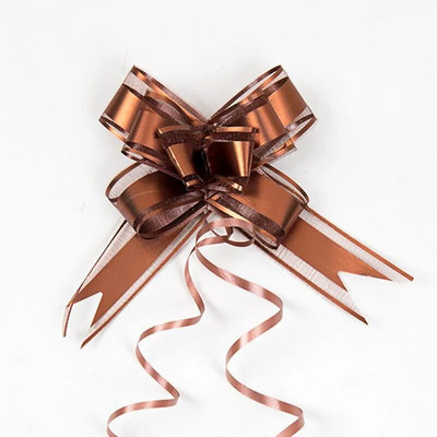 10gab Vienkrāsaina bantīte Ziemassvētku dāvanu iesaiņošana Ziedu Bow Bowknot Natal Noel Navidad loki amatniecības kāzu auto dekorēšanai