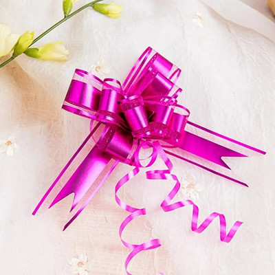 10gab Vienkrāsaina bantīte Ziemassvētku dāvanu iesaiņošana Ziedu Bow Bowknot Natal Noel Navidad loki amatniecības kāzu auto dekorēšanai