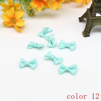 50/100 kom 10 mm-20 mm male mašne od satenske vrpce Mašne od cvjetne vrpce Izrada dječje tkanine za vjenčanje Šivanje DIY ukrasa