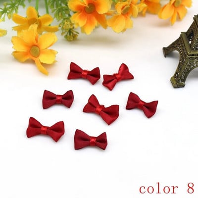 50/100 kom 10 mm-20 mm male mašne od satenske vrpce Mašne od cvjetne vrpce Izrada dječje tkanine za vjenčanje Šivanje DIY ukrasa