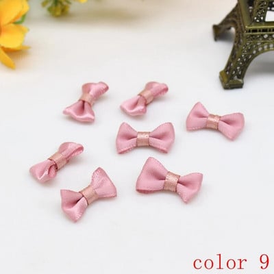 50/100 kom 10 mm-20 mm male mašne od satenske vrpce Mašne od cvjetne vrpce Izrada dječje tkanine za vjenčanje Šivanje DIY ukrasa