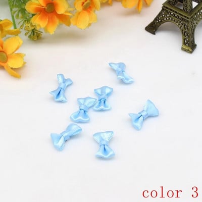 50/100 kom 10 mm-20 mm male mašne od satenske vrpce Mašne od cvjetne vrpce Izrada dječje tkanine za vjenčanje Šivanje DIY ukrasa