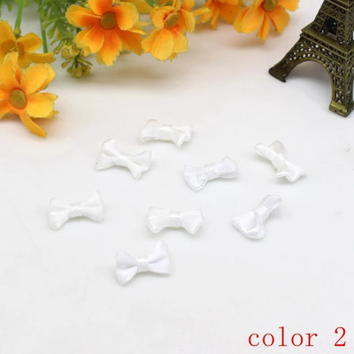 50/100 kom 10 mm-20 mm male mašne od satenske vrpce Mašne od cvjetne vrpce Izrada dječje tkanine za vjenčanje Šivanje DIY ukrasa