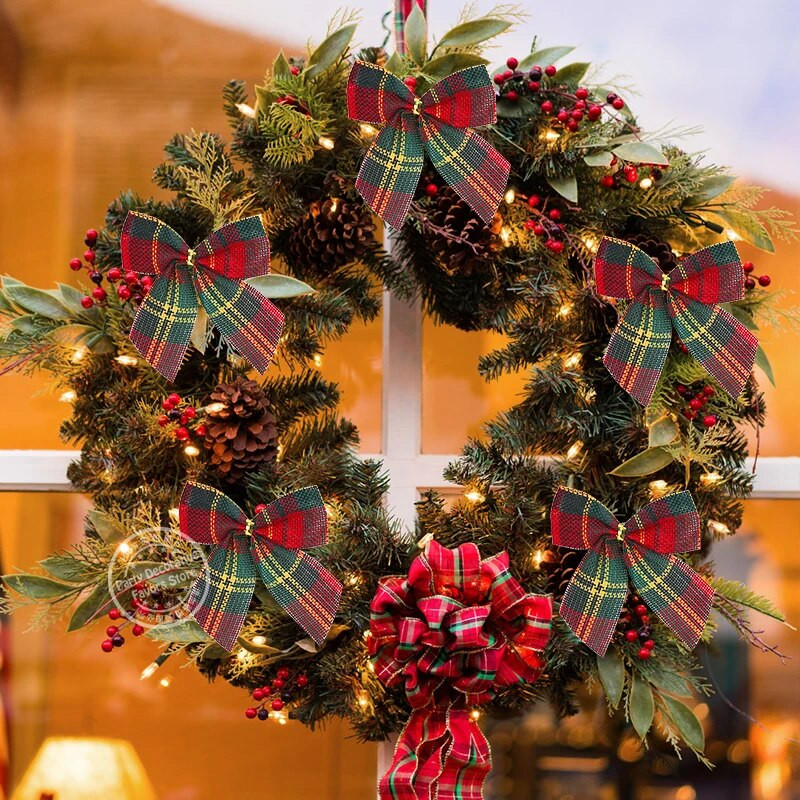 10/20 gab. Ziemassvētku loki, piekaramie Ziemassvētku rotājumi, rotājumi mājām. Izdariet savu vainagu.