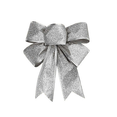 Karácsonyi szalag csípős nagy vászon csokor karácsonyfadísz csokor függő függő karácsonyi parti díszek