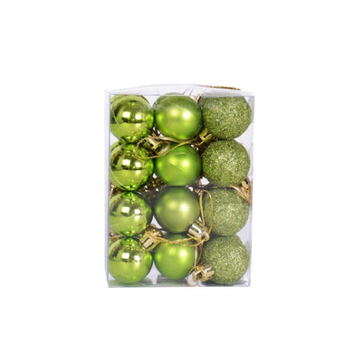 24kom Božićne kuglice 3cm Ukrasi za božićno drvce Kuglica Božićno viseće drvce Privjesci Dekoracija za kućnu zabavu Novogodišnji dar Navidad 2022