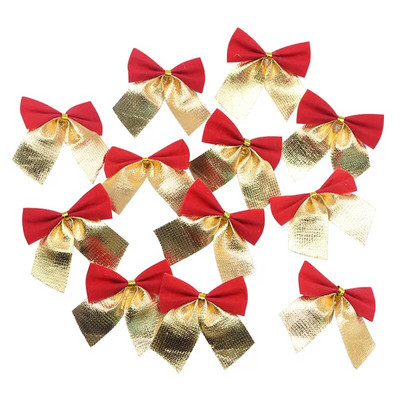 48/24/32/12 kom. Mašna za božićno drvce 2 inča Mašna mašna za zamatanje poklona Božićni vijenac Ukras za božićno drvce