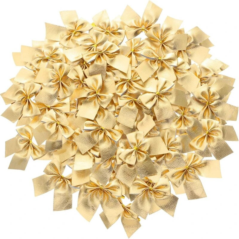 48/24/32/12 kom. Mašna za božićno drvce 2 inča Mašna mašna za zamatanje poklona Božićni vijenac Ukras za božićno drvce