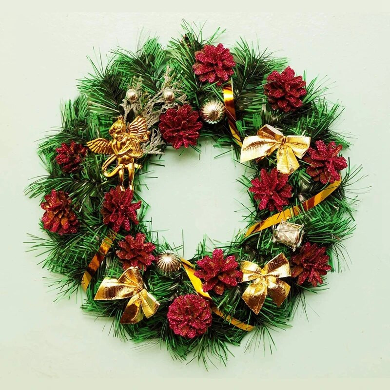 48/24/32/12 kom. Mašna za božićno drvce 2 inča Mašna mašna za zamatanje poklona Božićni vijenac Ukras za božićno drvce