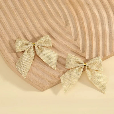 20/10 vnt. Mini kalėdiniai lankeliai, kabantys eglutėje, papuošalas „pasidaryk pats“ vainikas „Noel“ kalėdiniai papuošimai namams 2024 m. Naujųjų metų dovana