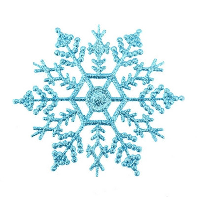 12 buc/set 10 cm decor pentru pom de Crăciun fulgi de zăpadă alb fulg de zăpadă artificială decorațiuni de Crăciun pentru acasă revelion navidad