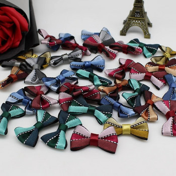 30 τμχ φιογκάκια κορδέλα laços artesanato DIY κλιπ μαλλιών παπιγιόν στολίδι διακόσμηση ρούχων παιδική παπιγιόν μίνι φιόγκος