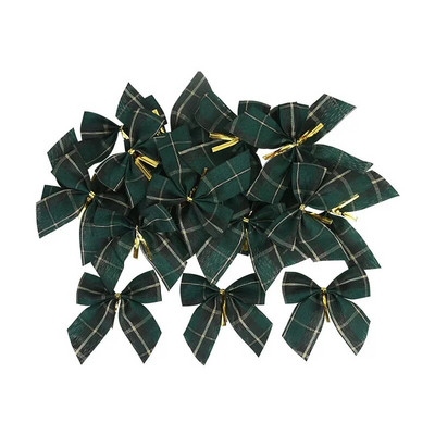 10/20 komada Božićne mašne Božićno drvce Viseći ukrasi Ukrasi za dom Diy vijenac Mašna Noel Navidad 2024. Novogodišnji poklon omot