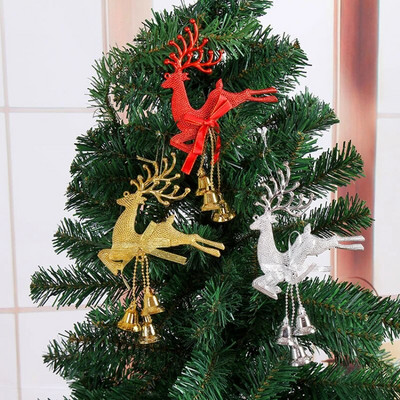 Χριστουγεννιάτικες καμπάνες Χριστουγεννιάτικο δέντρο Jingle Bells Κρεμαστό μενταγιόν Κρεμαστά στολίδια Καλά Χριστουγεννιάτικη διακόσμηση για το σπίτι Πρωτοχρονιάτικο Δώρο