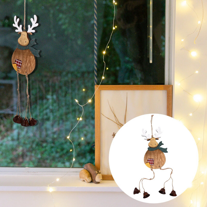 Božićni ukrasi Ukrasna zvona Privjesak Vanjski ukrasi Drveni ukras Krajolik