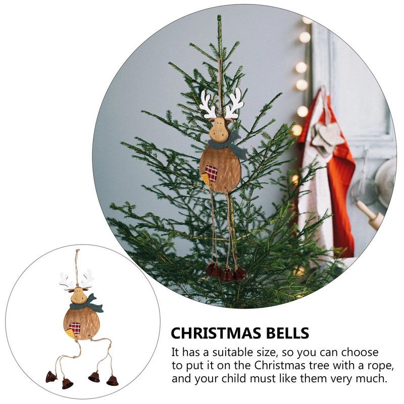 Božićni ukrasi Ukrasna zvona Privjesak Vanjski ukrasi Drveni ukras Krajolik