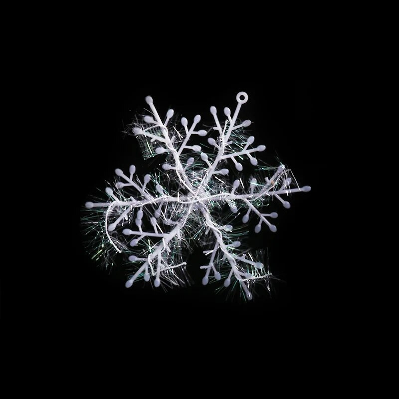 30/60/90 vnt Kalėdų plastiko netikra snaigė Kalėdų vakarėlis Kabantys pakabukai Naujųjų metų Kalėdų eglutės papuošalai Noel dekoracijos 2022 m.