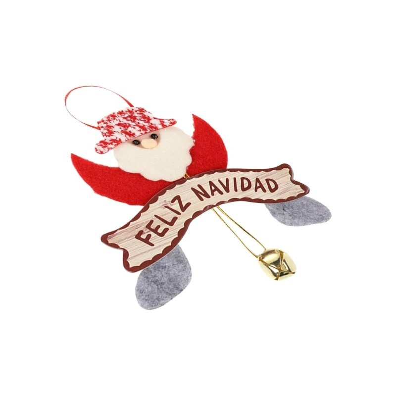 Ziemassvētku rotājumi Ziemassvētku eglītes kulons Santa Sniegavīrs Alnis Eleganti Ziemassvētku eglīšu rotājumi