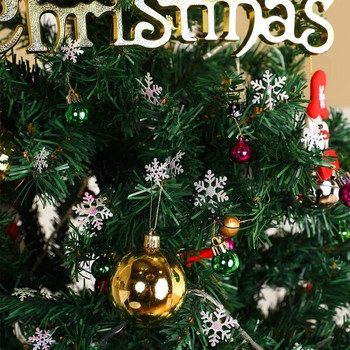 300 τμχ/τσάντα 2 εκ. Χριστουγεννιάτικες νιφάδες χιονιού Κομφετί Τεχνητό ψεύτικο μπάλωμα για χριστουγεννιάτικο δέντρο για διακόσμηση πάρτι σπιτιού