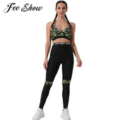 Dvodijelni set za jogu Fitness Sportsko odijelo Trenirka Odjeća za teretanu Sportska odjeća za žene Sportski grudnjak Prsluk Joga Tajice Odjeća za vježbanje