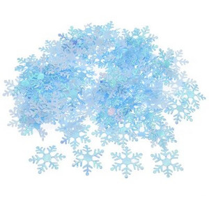 200 komada poliesterskih filca podstavljenih aplikacija pahuljica za DIY Craft Party božićne ukrasne materijale za albume